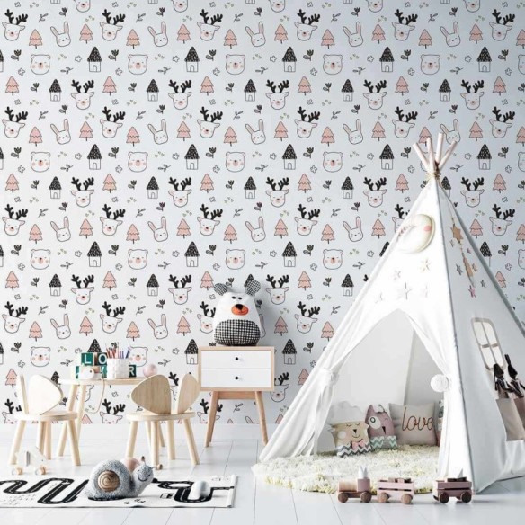 Papel de Parede Adesivo Infantil N20387