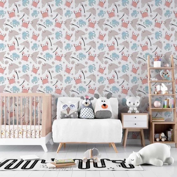 Papel de Parede Adesivo Infantil N24401C