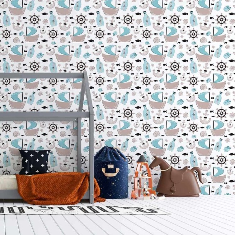 Papel de Parede Adesivo Infantil N24401D
