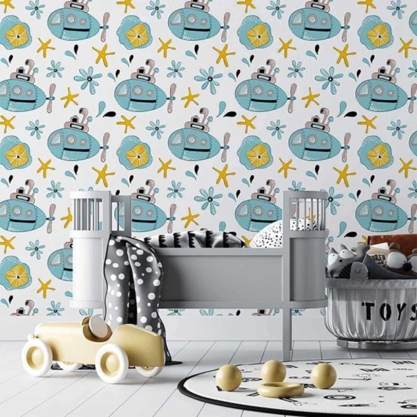 Papel de Parede Adesivo Infantil N24401F