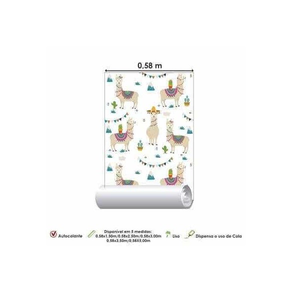 Papel de Parede Adesivo Infantil N296