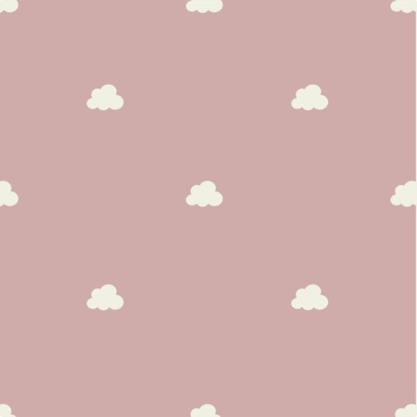 Papel de Parede Adesivo Infantil Nuvens N013032