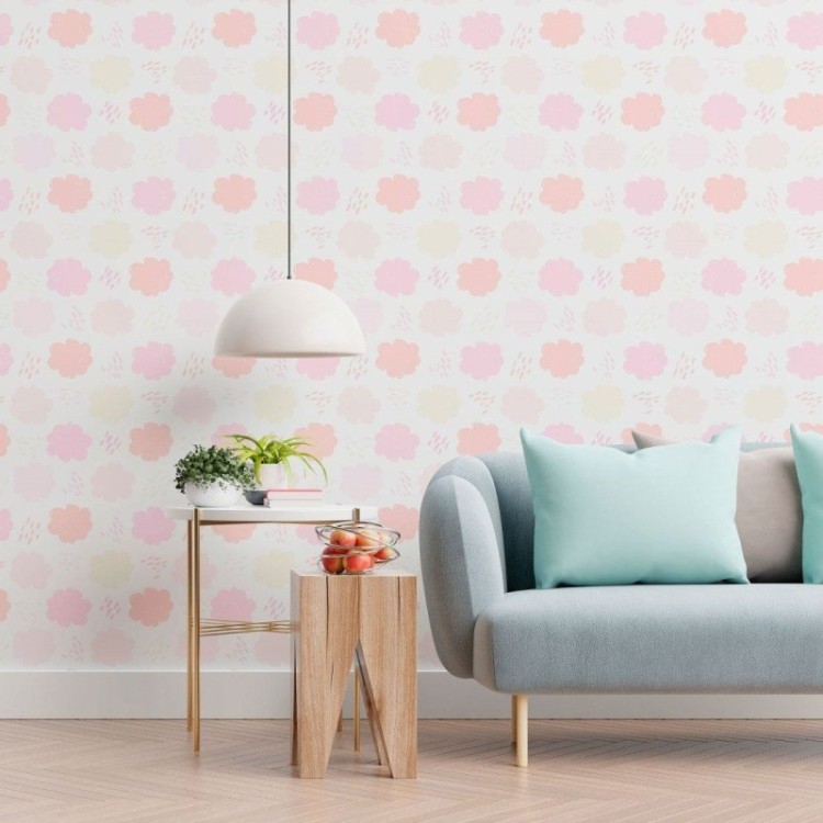 Papel de Parede Adesivo Infantil Nuvens N013231