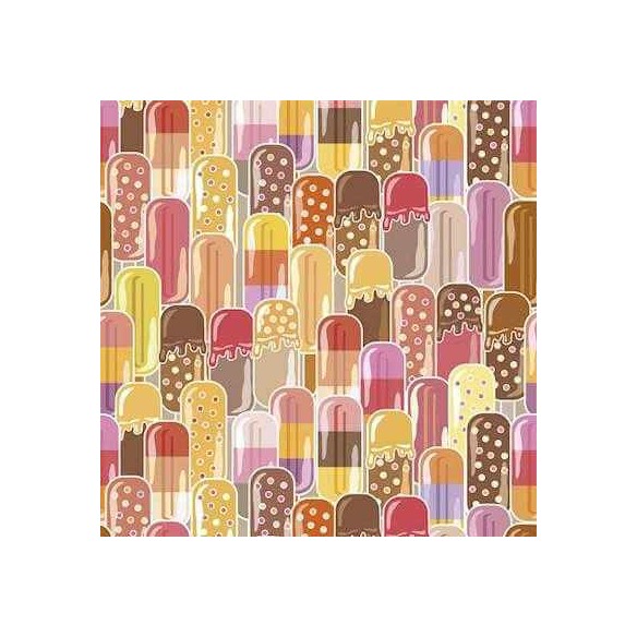 Papel de Parede Adesivo Infantil Picolé Colorido 273450314