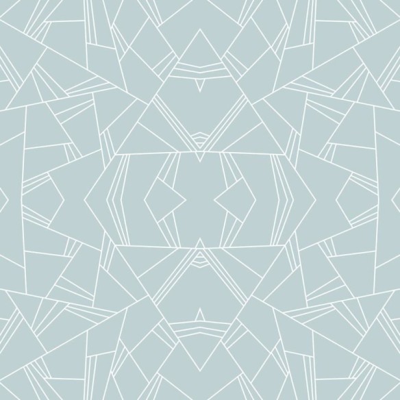 Papel de Parede Adesivo Abstrato Geométrico Azul Claro N08015