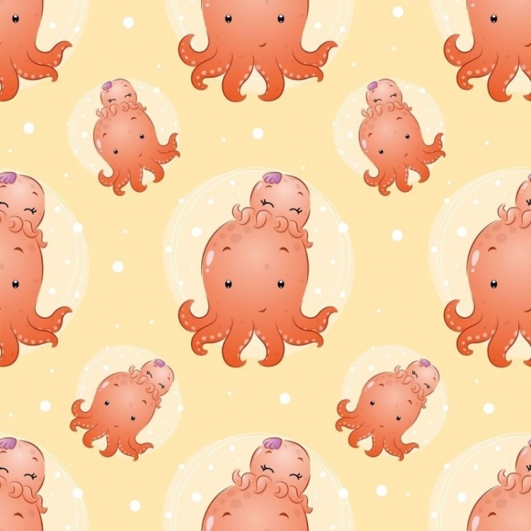 Papel de Parede Adesivo Infantil Polvinhos N018077