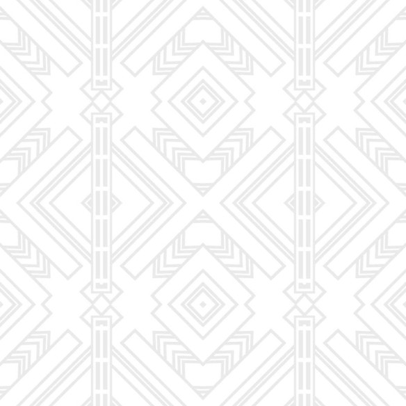 Papel de Parede Adesivo Abstrato Geométrico Étnico Cinza e Branco N07040