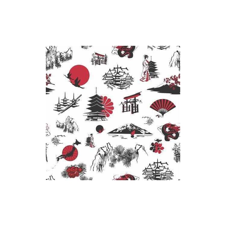 Papel de Parede Adesivo Japônes 152887199