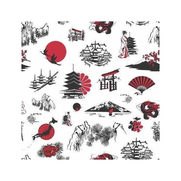 Papel de Parede Adesivo Japônes 152887199