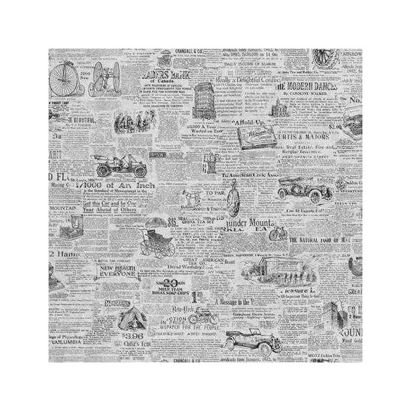 Papel de Parede Adesivo Jornal Vintage 11069153