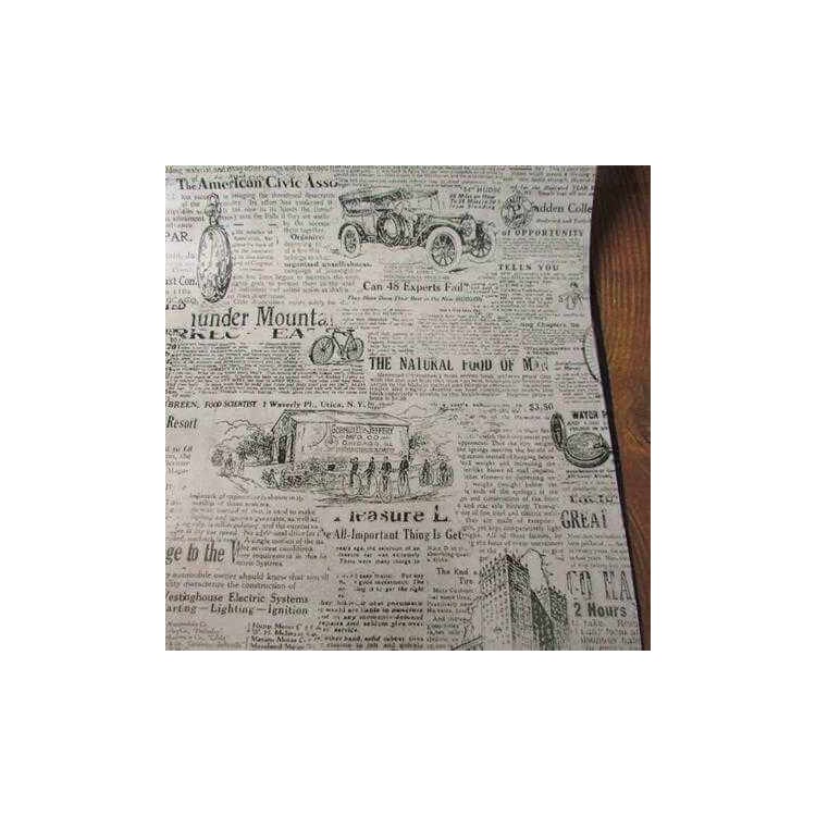 Papel de Parede Adesivo Jornal Vintage 11069153