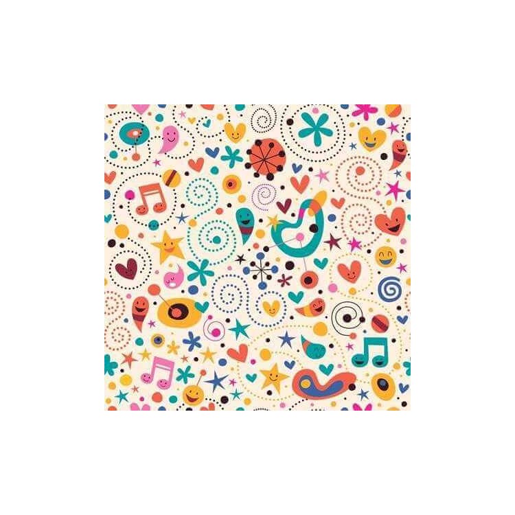 Papel de Parede Adesivo Jovem 107130