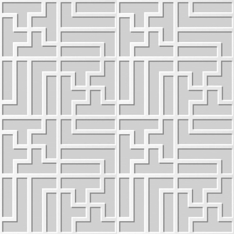 Papel de Parede Adesivo Abstrato Geométrico...