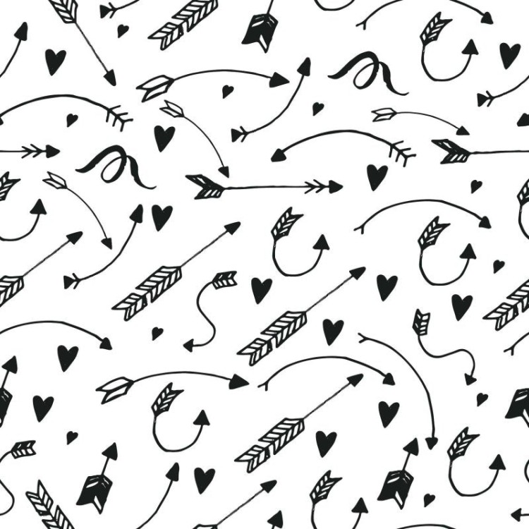 Papel de Parede Adesivo Jovem Coração N02189