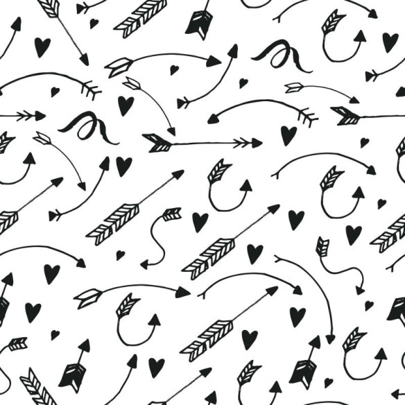 Papel de Parede Adesivo Jovem Coração N02189