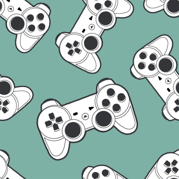 Papel de Parede Adesivo jovem geek vídeo game...
