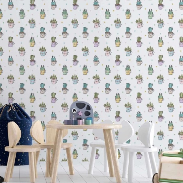 Papel de Parede Adesivo Jovem N284