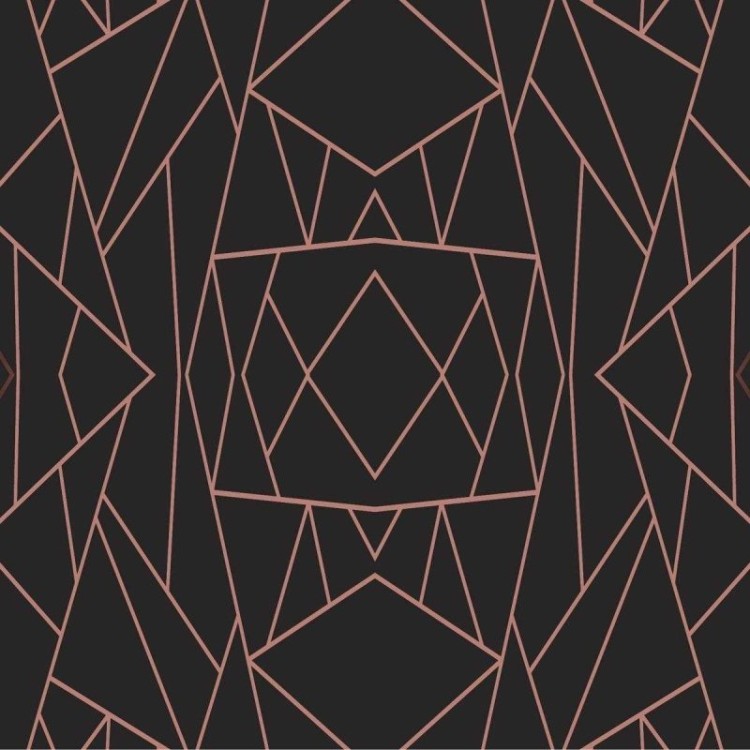 Papel de Parede Adesivo Abstrato Geométrico...