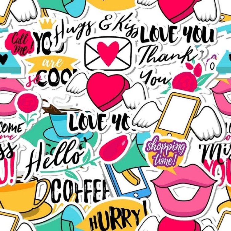 Papel de Parede Adesivo Jovem Stickers N010039
