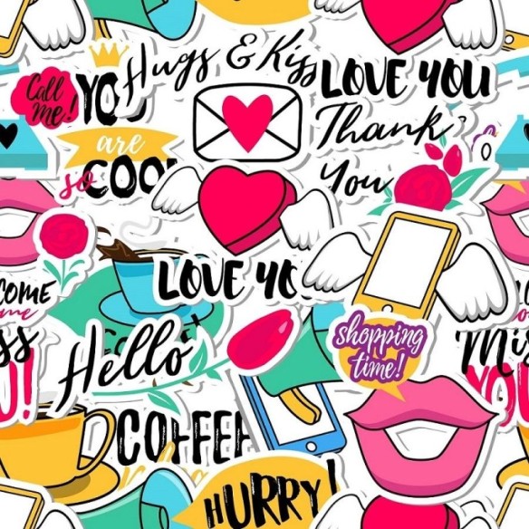 Papel de Parede Adesivo Jovem Stickers N010039