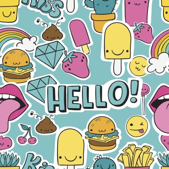 Papel de Parede Adesivo Jovem Stickers N010054