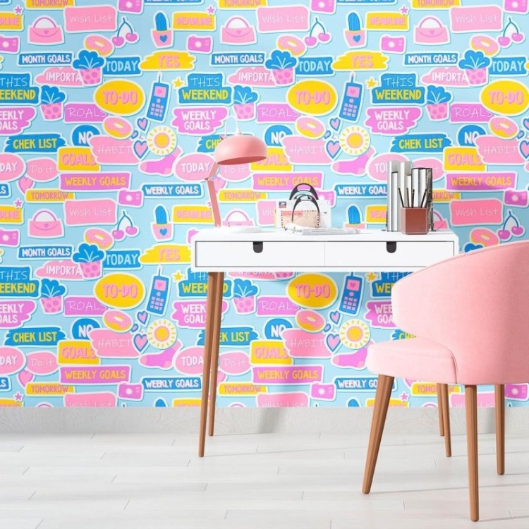 Papel de Parede Adesivo Jovem Stickers N010109