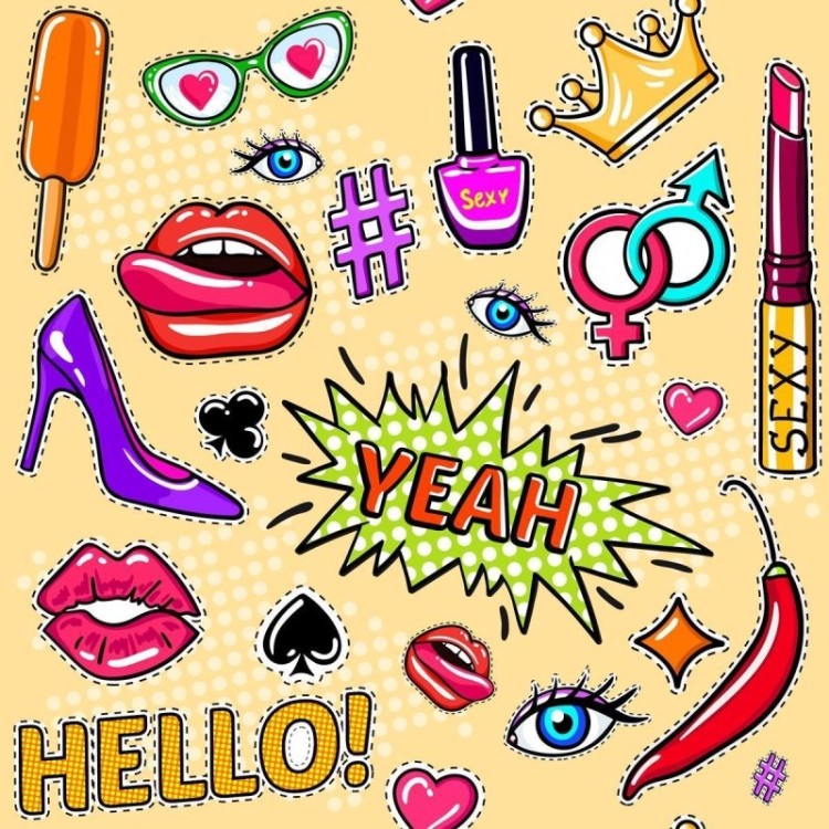 Papel de Parede Adesivo Jovem Stickers N010116