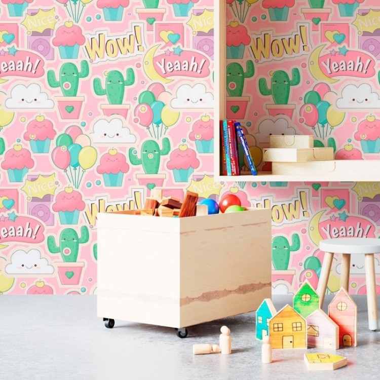 Papel de Parede Adesivo Jovem Stickers N010121