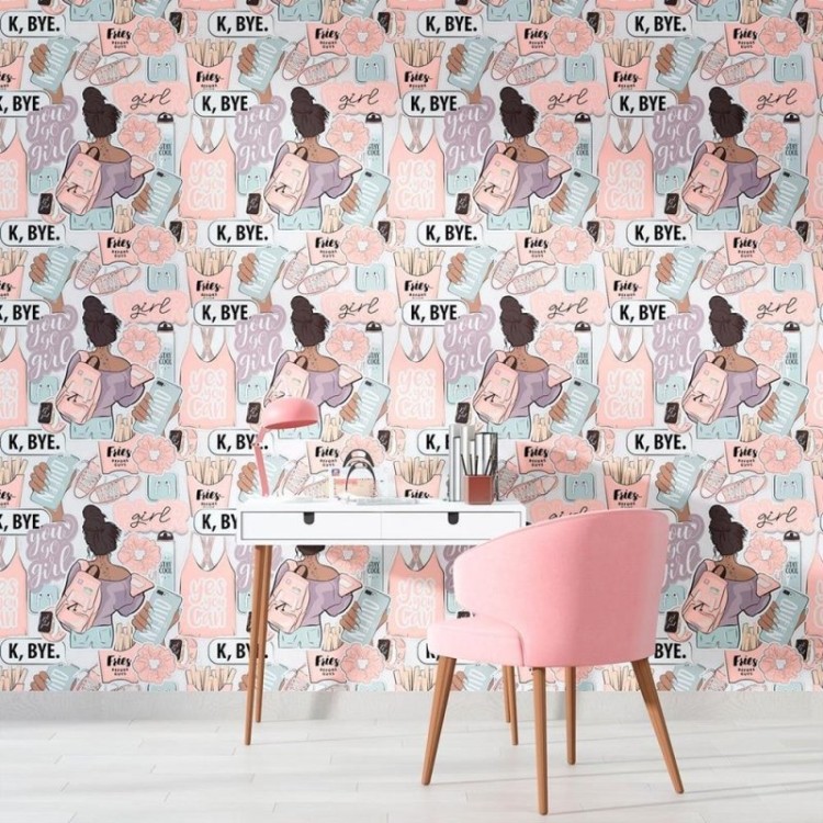 Papel de Parede Adesivo Jovem Stickers N010142