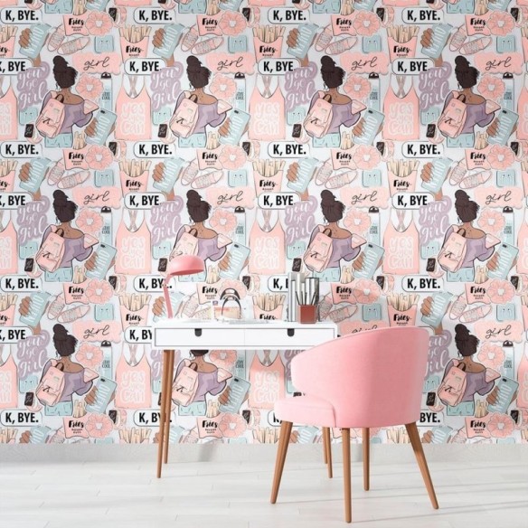 Papel de Parede Adesivo Jovem Stickers N010142