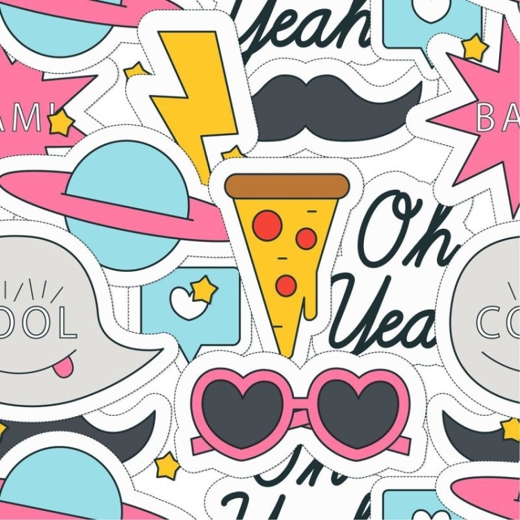 Papel de Parede Adesivo Jovem Stickers N010145