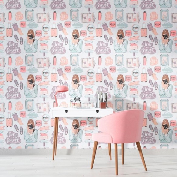 Papel de Parede Adesivo Jovem Stickers N010194
