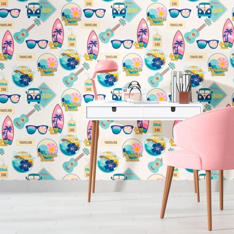 Papel de Parede Adesivo Jovem Stickers N010196