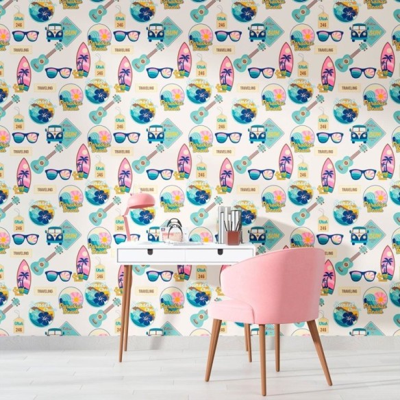 Papel de Parede Adesivo Jovem Stickers N010196