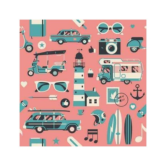 Papel de Parede Adesivo Jovem Viagem 252242974