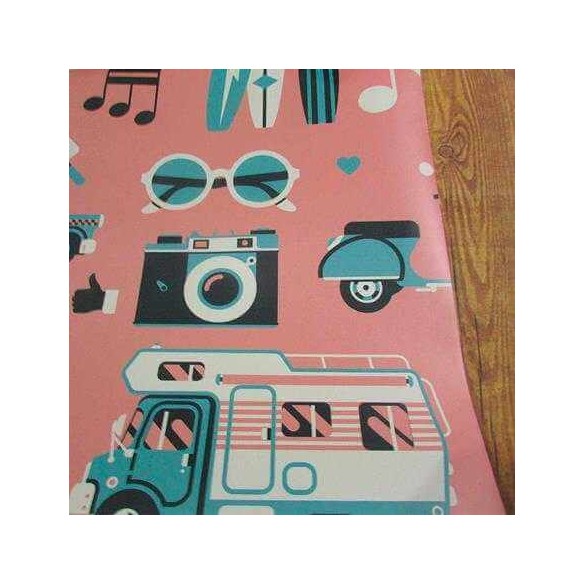 Papel de Parede Adesivo Jovem Viagem 252242974