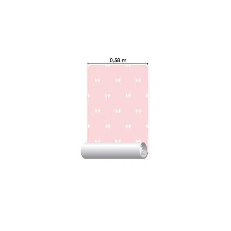Papel de Parede Adesivo Lacos Rosa 292071524