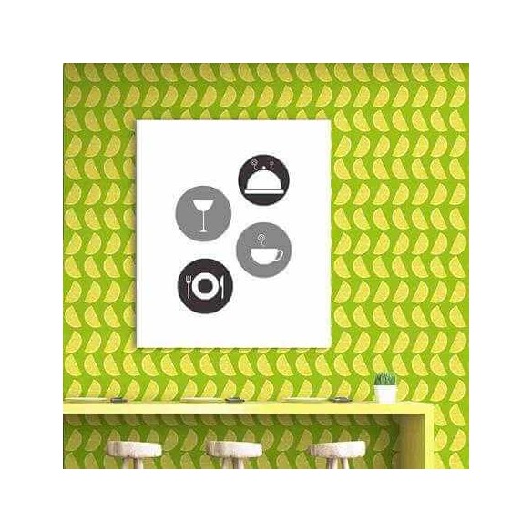 Papel de Parede Adesivo Laranja Fruta 625243