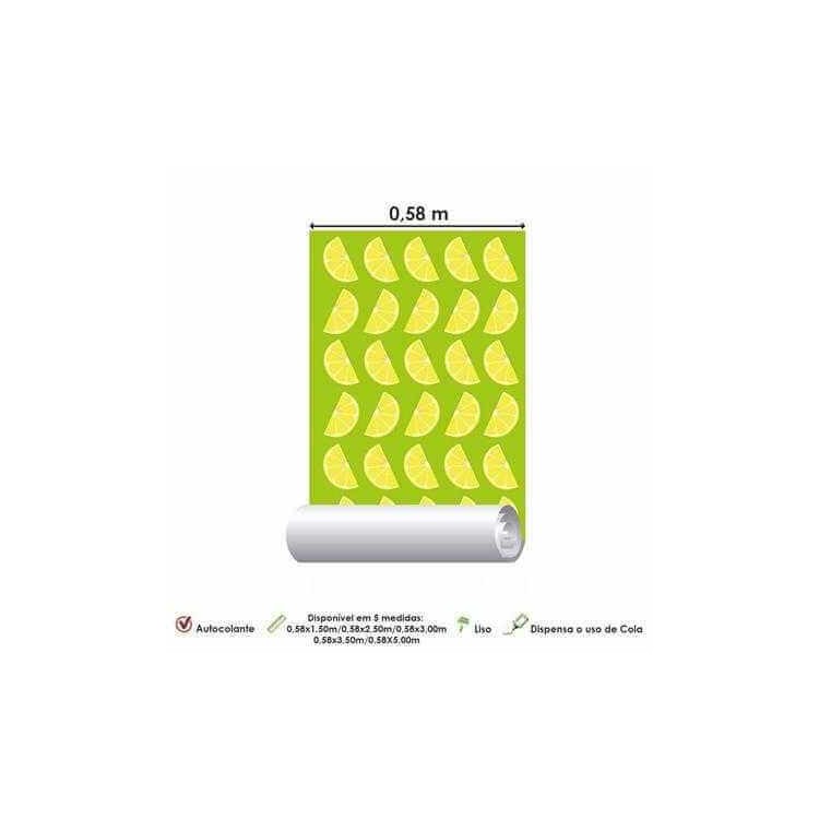 Papel de Parede Adesivo Laranja Fruta 625243