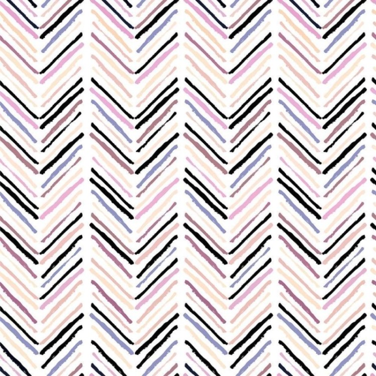 Papel de Parede Adesivo Linhas Chevron N010198