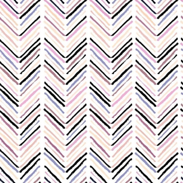 Papel de Parede Adesivo Linhas Chevron N010198