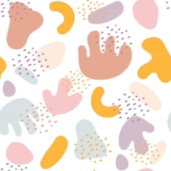 Papel de Parede Adesivo Abstrato Infantil N014009
