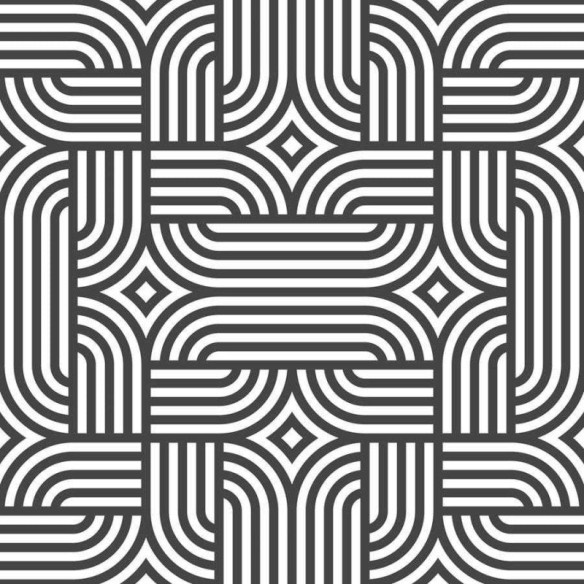 Papel de Parede Adesivo Linhas Geométricas N06264