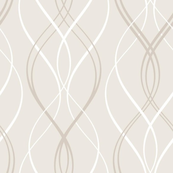 Papel de Parede Adesivo Linhas Onduladas N010065