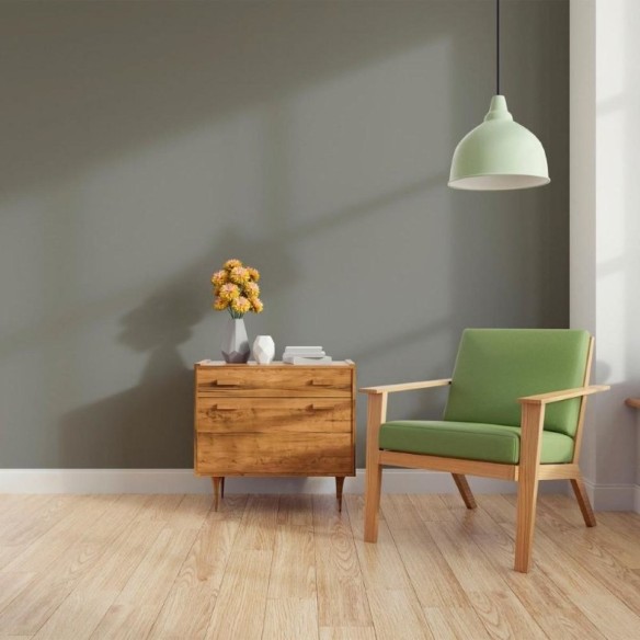 Papel de Parede Adesivo Liso Cinza Asfalto N011050