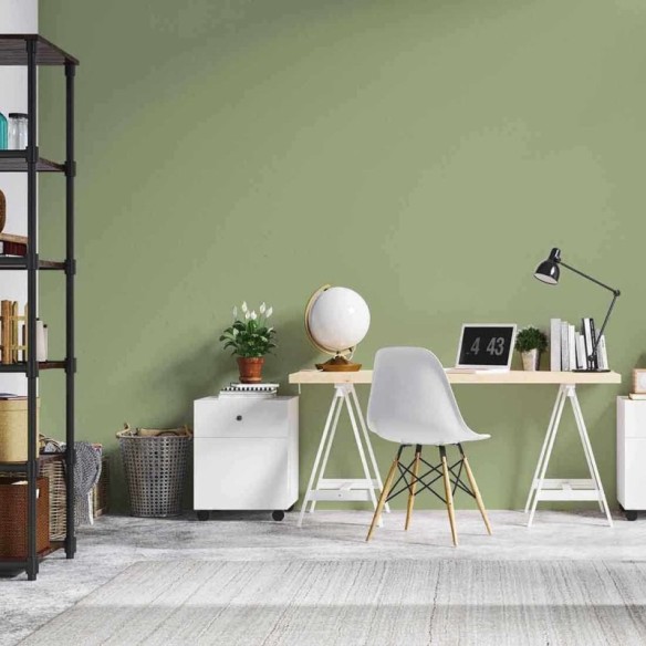Papel de Parede Adesivo Liso Verde Menta