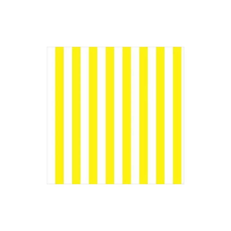 Papel de Parede Adesivo Listrado Amarelo 1051