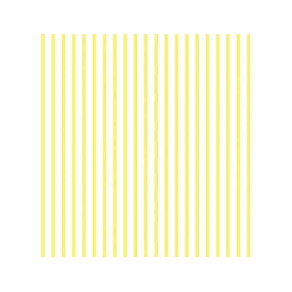 Papel de Parede Adesivo Listrado Amarelo 1102