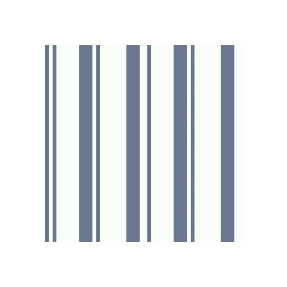 Papel de Parede Adesivo Listrado Azul 1000