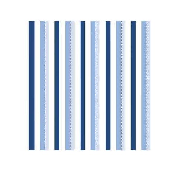 Papel de Parede Adesivo Listrado Azul 32842